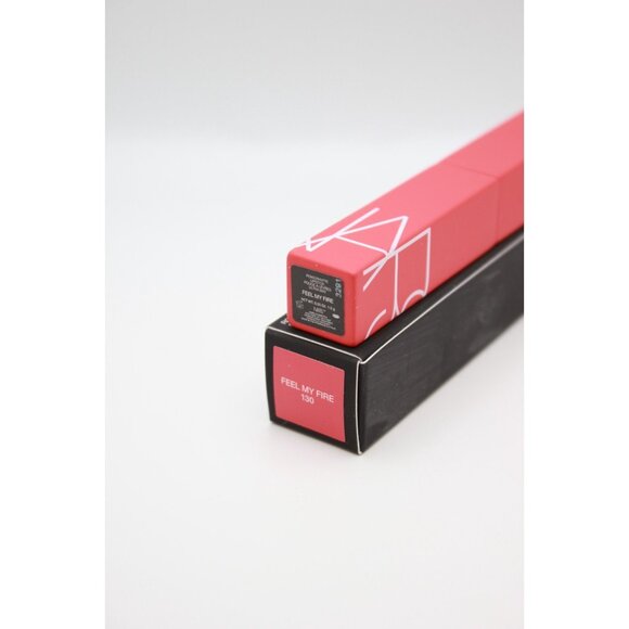 NARS Powermatte Lipstick Feel My Fire 130 0.05 oz 1.5 g New Sealed - Picture 4 of 6